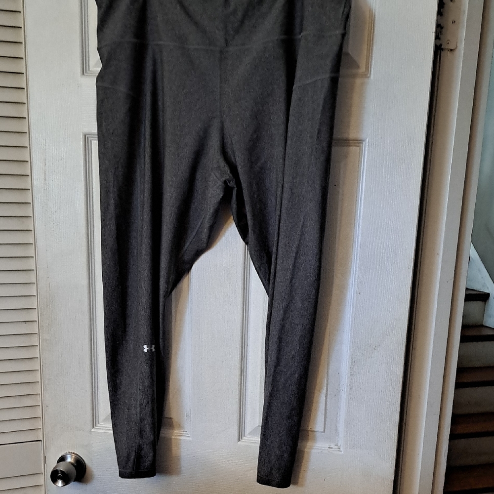 Under Armour HeatGear Compression Leggings - Dark Gray